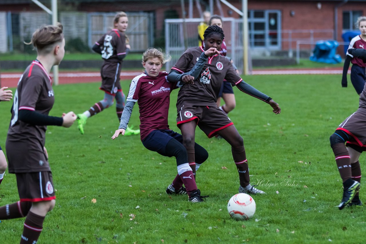 Bild 196 - C-Juniorinnen Halstenbek-Rellingen - St.Pauli : Ergebnis: 0:5